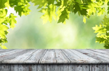 boş tahta masa arkaplanı