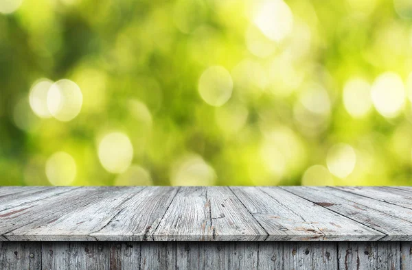 Empty wooden table background — Stock Photo, Image