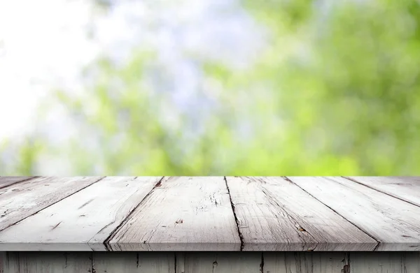 Fondo de mesa de madera vacío — Foto de Stock