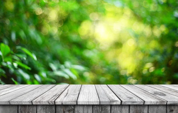 Порожній дерев'яний стіл фон — стокове фото