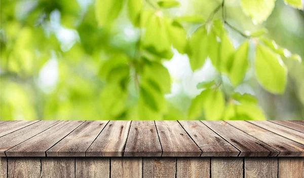 Fond de table en bois vide — Photo