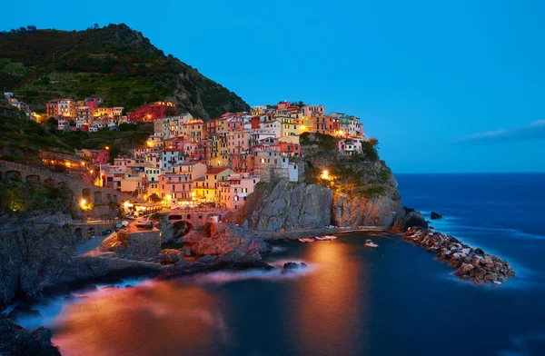 Manarola - L'une des cinq villes de cinque terre, Italie — Photo