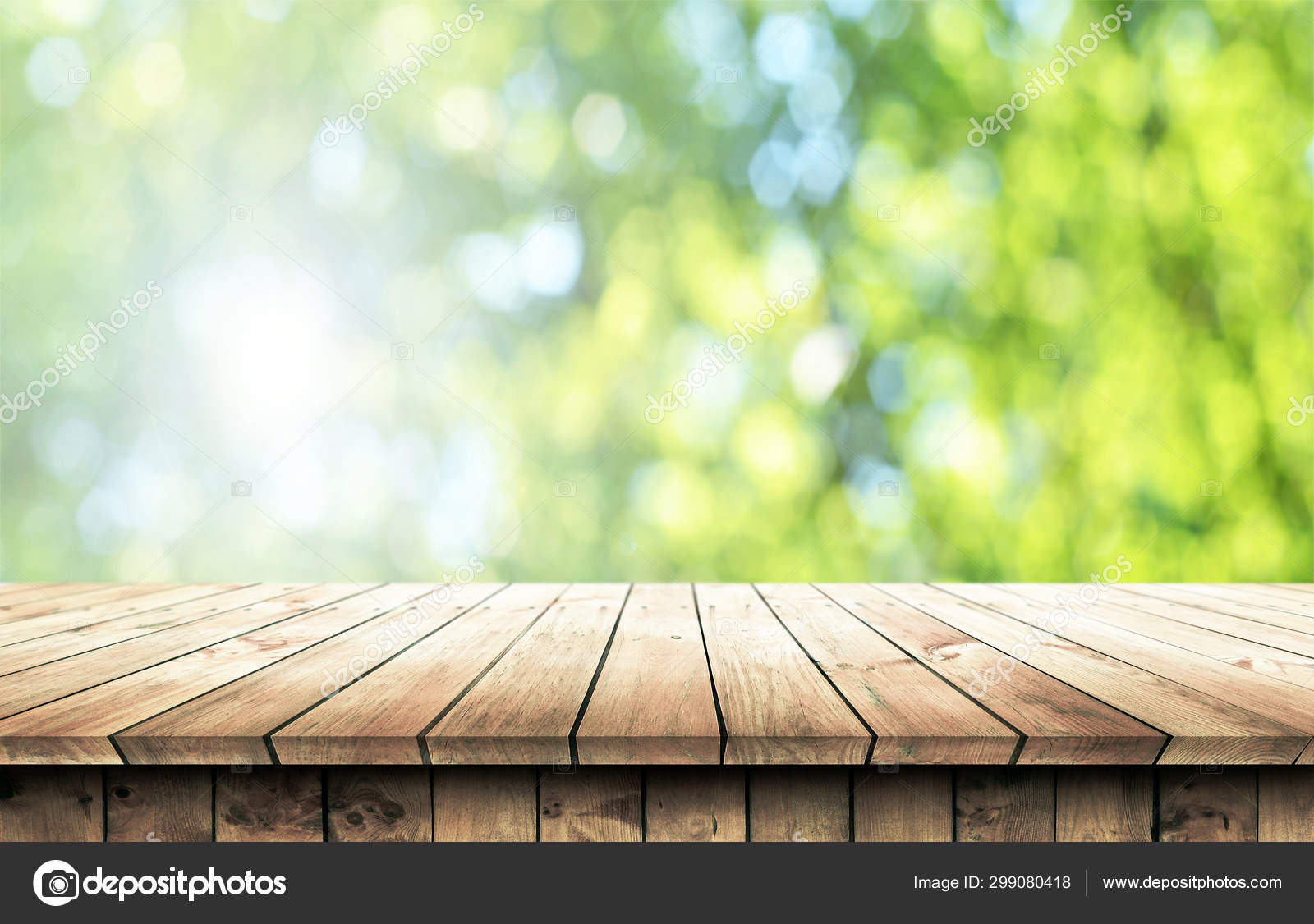 Empty wooden table background Stock Photo by ©kwasny222 299080418