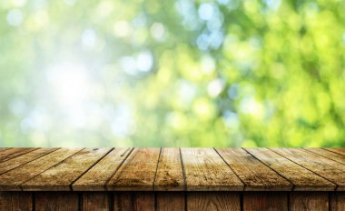 boş tahta masa arkaplanı