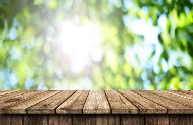 boş tahta masa arkaplanı