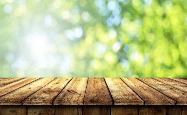 boş tahta masa arkaplanı