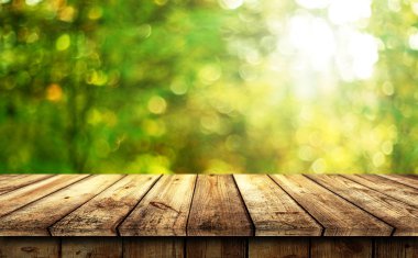 boş tahta masa arkaplanı