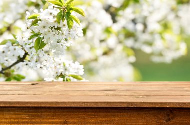 boş tahta masa arkaplanı