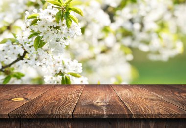 boş tahta masa arkaplanı