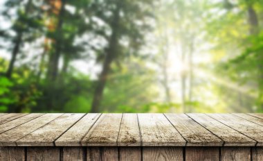 boş tahta masa arkaplanı