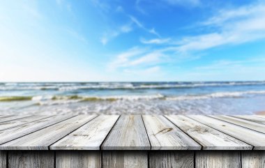 boş tahta masa arkaplanı