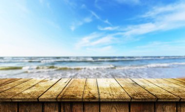 boş tahta masa arkaplanı