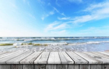 boş tahta masa arkaplanı