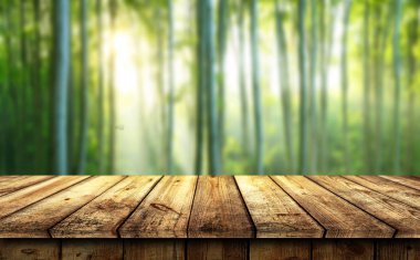 boş tahta masa arkaplanı