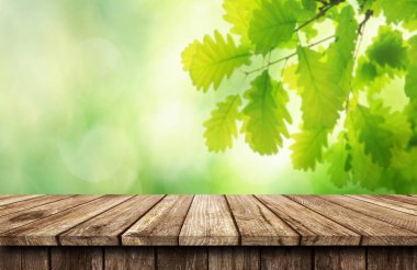 boş tahta masa arkaplanı