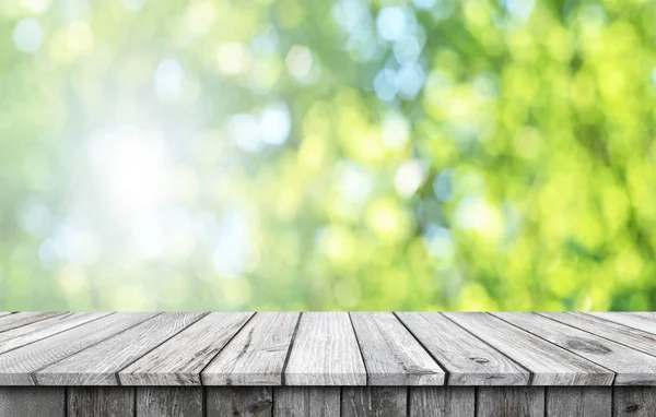 Fond de table en bois vide — Photo