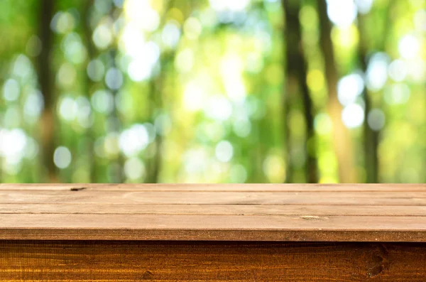 Fondo de mesa de madera vacío —  Fotos de Stock