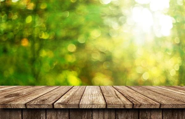 Fondo de mesa de madera vacío — Foto de Stock