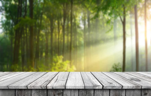 Fondo de mesa de madera vacío — Foto de Stock