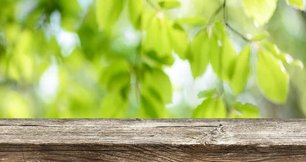 Fondo de mesa de madera vacío — Foto de Stock