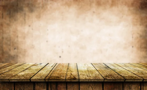 Empty wooden table background — Stock Photo, Image