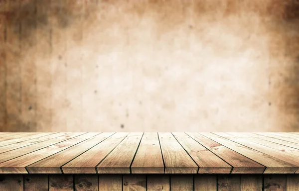 Boş tahta masa arkaplanı — Stok fotoğraf
