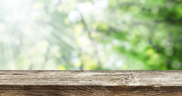 Fondo de mesa de madera vacío —  Fotos de Stock