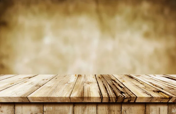 Fondo de mesa de madera vacío — Foto de Stock