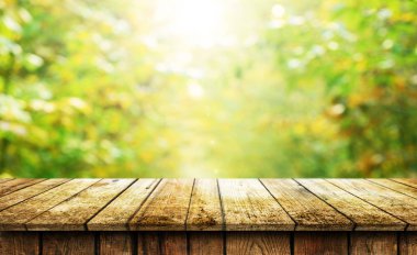 boş tahta masa arkaplanı