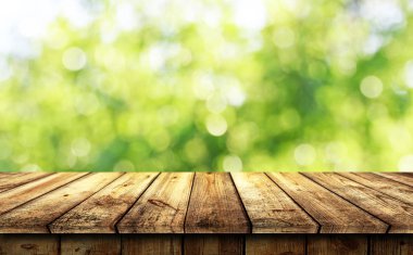 boş tahta masa arkaplanı