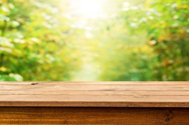 boş tahta masa arkaplanı