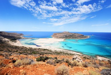 Balos lagün, Crete, Yunanistan