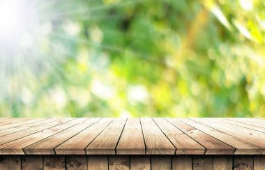 boş tahta masa arkaplanı