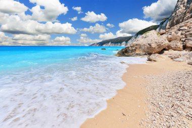 Yunanistan'da Kefalonia adasımanzara