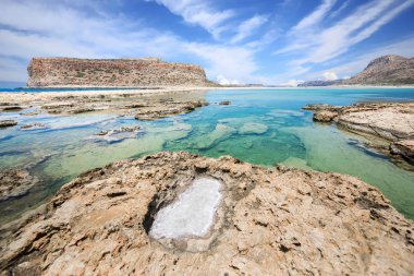 Balos lagün, Crete, Yunanistan