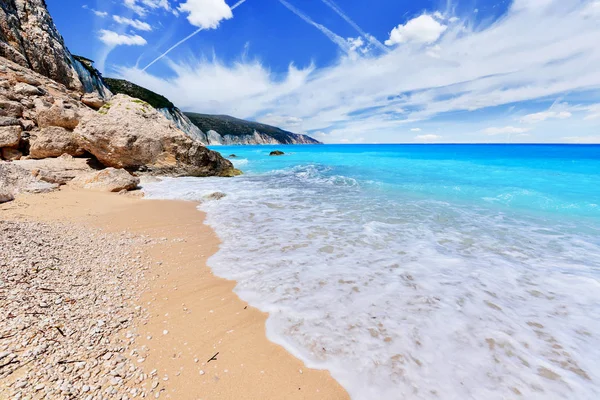 Morze Śródziemne krajobraz — Zdjęcie stockowe