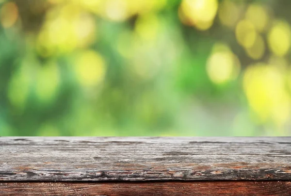 Fondo de mesa de madera viejo vacío — Foto de Stock