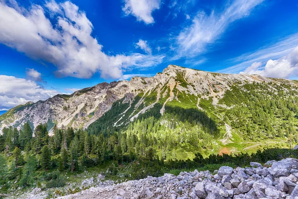 Sommerlandschaft der italienischen Dolomiten — Stockfoto