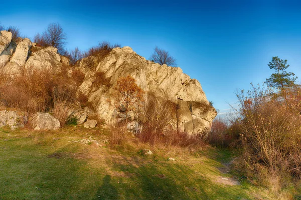 Landscape of Jura Krakowsko-Czestochowska in Poland — Stock Photo, Image