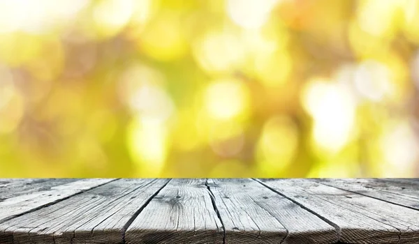 Vieux fond de table en bois vide — Photo