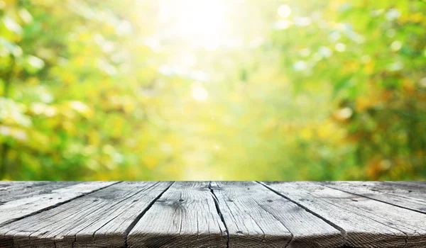 Fondo de mesa de madera viejo vacío —  Fotos de Stock