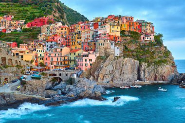 Manarola - Cinque terre, İtalya'daki beş şehirden biri