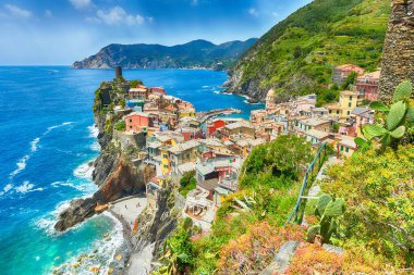 İtalya 'nın ünlü şehri Vernazza
