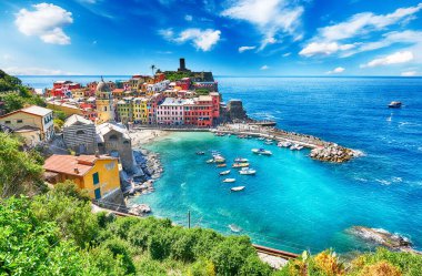 İtalya 'nın ünlü şehri Vernazza