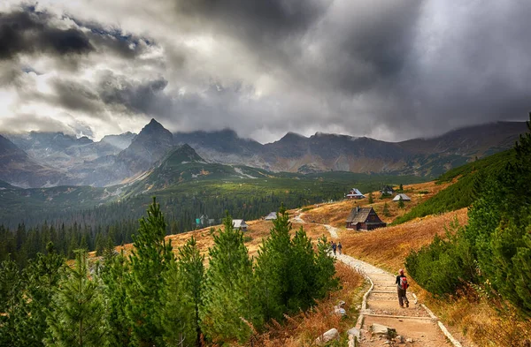 Tatra dağlarındaki Gasienicowa Vadisi - Polonya — Stok fotoğraf