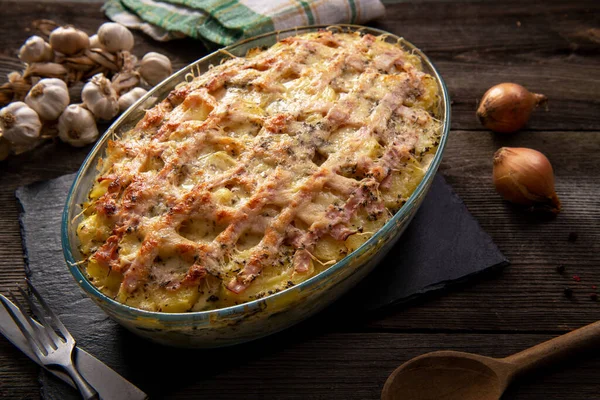 Deliciosa Cazuela Del Horno —  Fotos de Stock