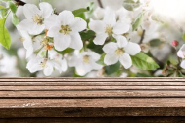 Boş eski tahta masa arkaplanı