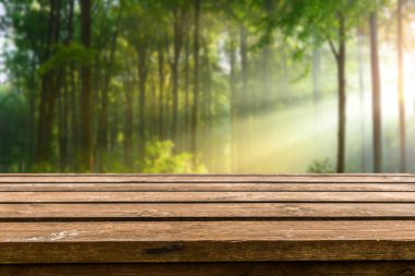 Boş eski tahta masa arkaplanı