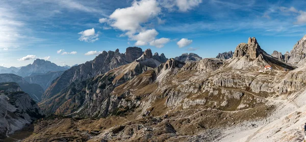 Prachtig Landschap Van Bergen Tijdens Herfst Panorama — Stockfoto