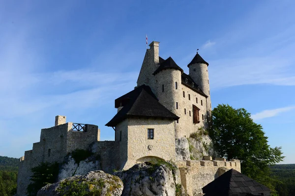 Castello Bobolice Polonia — Foto Stock